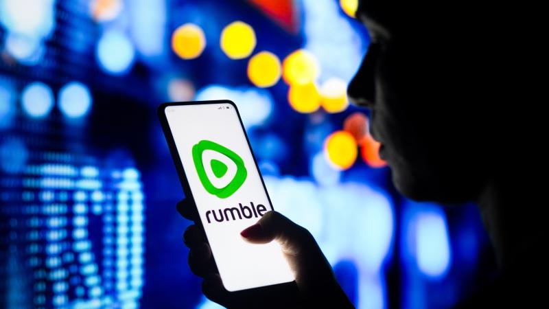 Rumble, phone, April 5, 2022