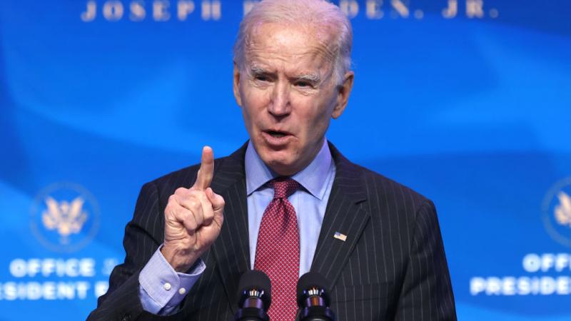 Joe Biden in January 2021