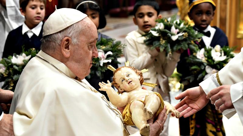 Pope Francis, Vatican, Dec. 24, 2023